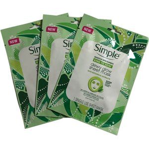 Simple Kind To Skin Dewy Glow Sheet Mask